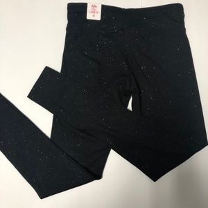 Justice Leggings- Glitter size 12
